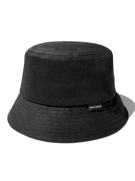 SP Pigment Washing Bucket Hat-Black