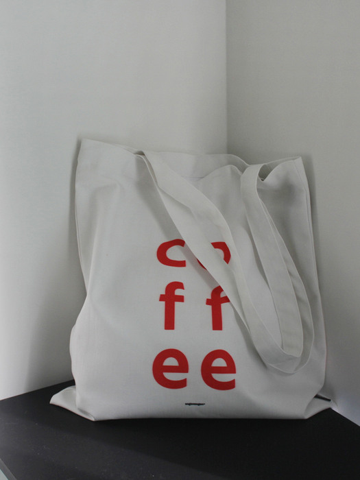 Coffee white bag