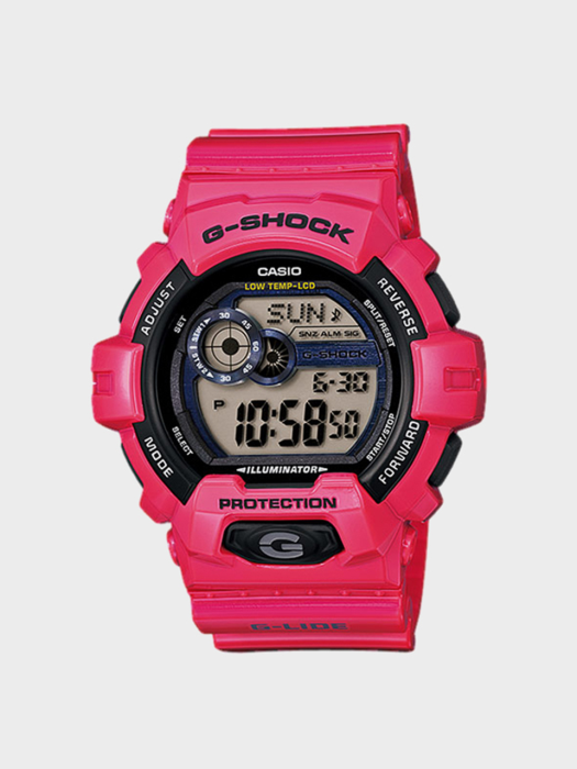 GLS-8900-4DR 남성 우레탄 손목시계