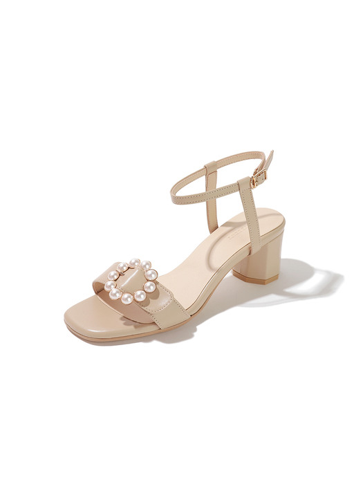 T-strap sandal (진주ver,2color)