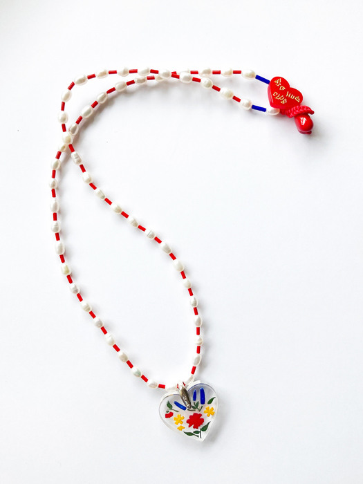 [단독]wild flowers necklace