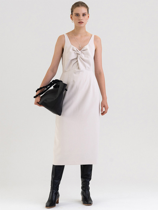FW21 Draped Camisole Dress Cream