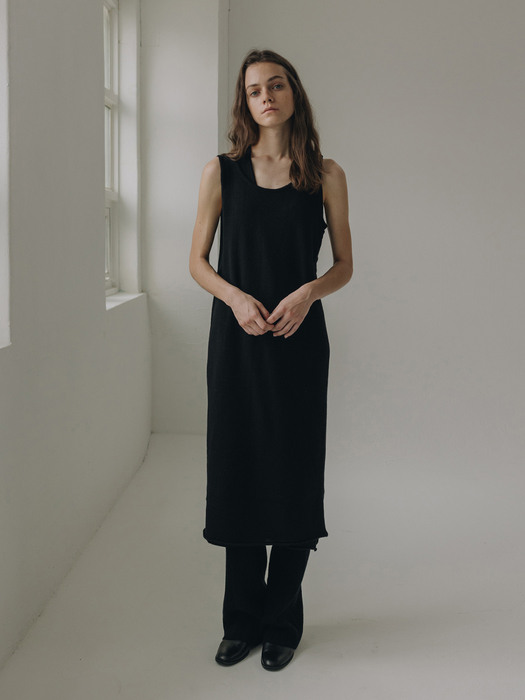 layering dress  (black)