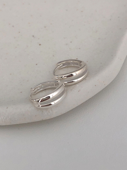 silver925 sun earring