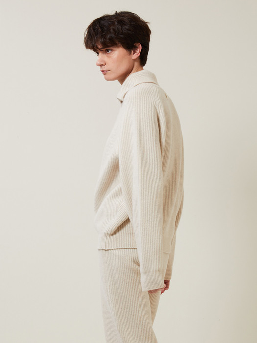 GROUND SWEATER (OYSTER)