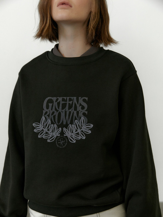 GRBR Sweatshirts Olivebrown