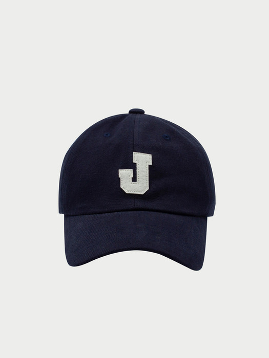 J Initial ball cap 2 (Navy)