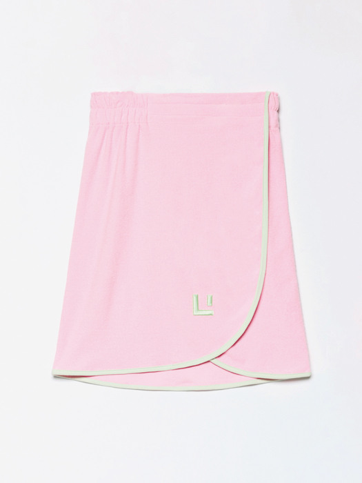  Bath Towel Dress (Short)- Light Pink