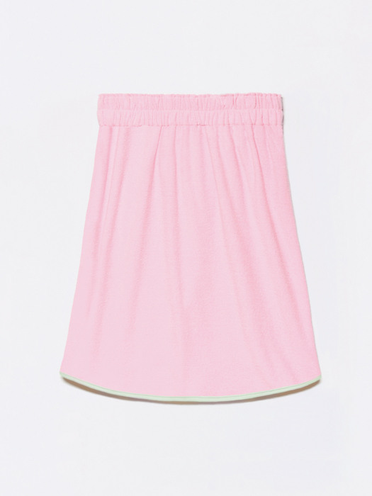  Bath Towel Dress (Short)- Light Pink