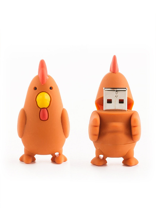 국산 플라이토 실리콘 동물 USB 메모리[16GB-64GB]