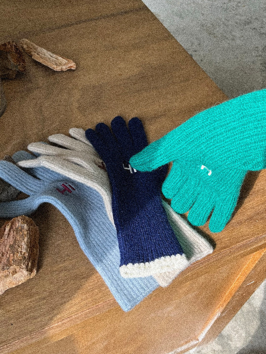 hi bye wool gloves - 2color