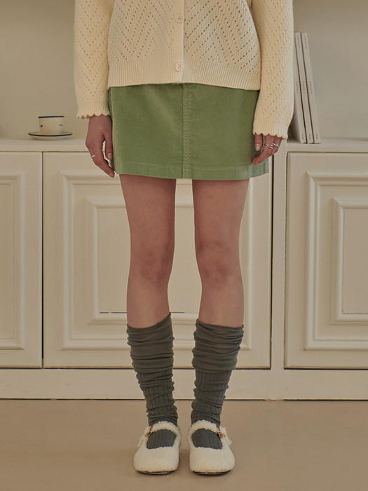 [SKIRT] Blur Skirt Yellow Green