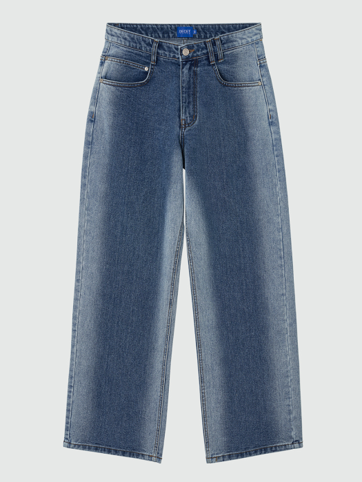 Mid Rise Wide Jeans DCPT027BlueSide