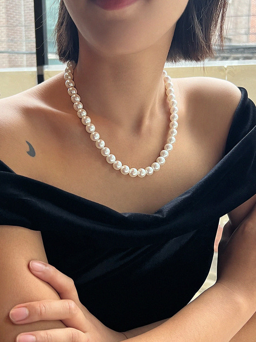10MM PEARL NECKLACE AN422025