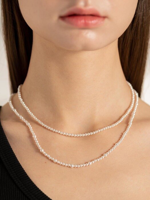 2023 Magnet Pearl Necklace Two way(45.5cm)_팔찌 겸용