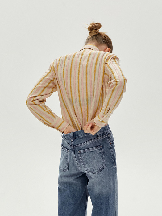 Stripe Frill Shirt