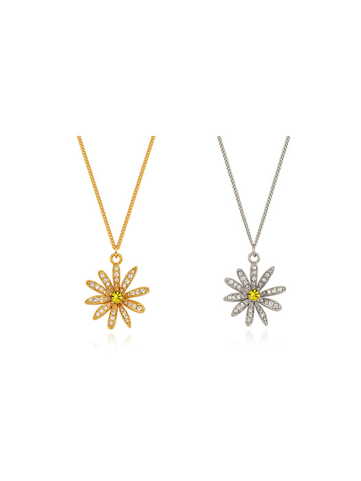 [단독]Shine Daisy Necklace_VH2412NE009M