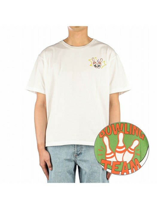 23SS (5TS453 4SG 02) 남성 BOWLING TEAM 반팔 티셔츠