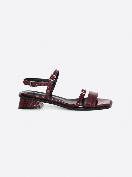 Edita Sandals / Burgundy