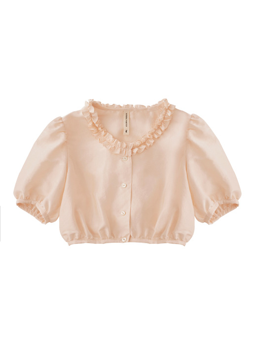 [EXCLUSIVE] Cara Silk Blouse Angel Pink