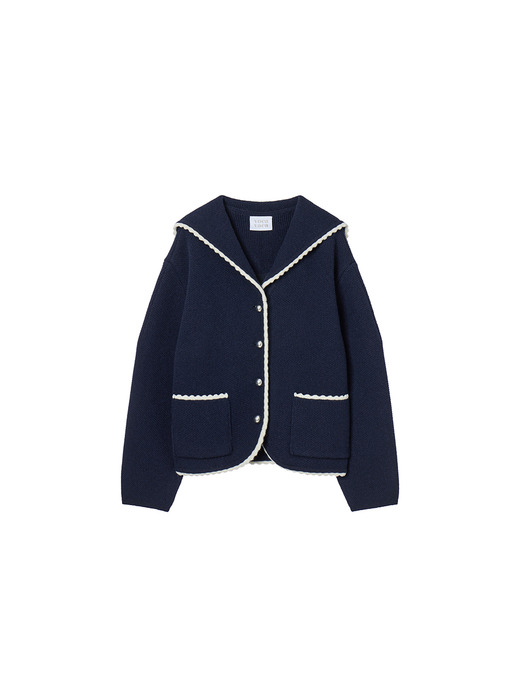 Ciel Sailor Callar Knit Cardigan VC2412CD501M