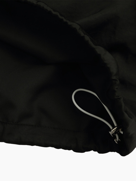 HIGH NECK WINDBREAKER_BLACK