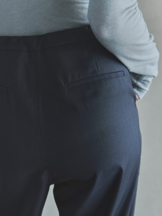 DOUBLE POCKET STRING PANTS / CHARCOAL