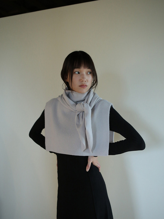 CASHMERE TRIANGLE MUFFLER [YA303]_3color