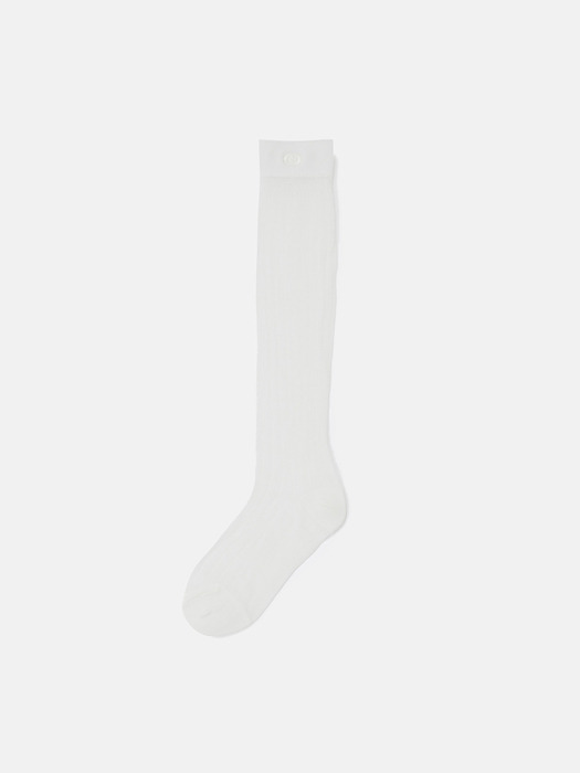 [Atelier] Emblem Knee Socks_LXLAM24830IVX