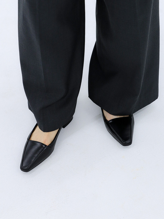 Moe backopen flat shoes_24045_black