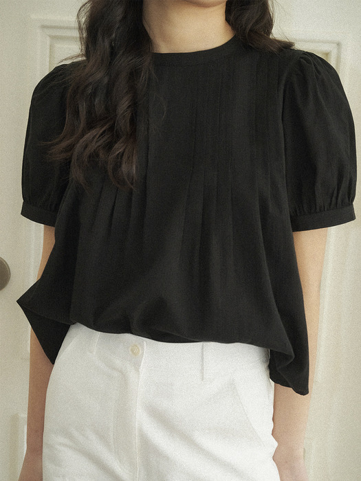[3차 06/05] 24SS_ 미닛 블라우스 Minit blouse (Black)