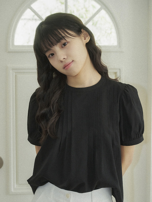 [3차 06/05] 24SS_ 미닛 블라우스 Minit blouse (Black)