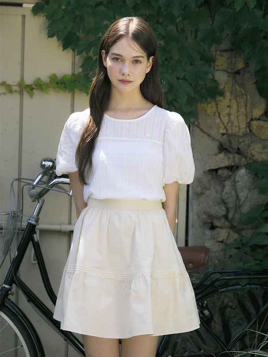 24SS_ 모나 스커트 Mona skirt (Cream Beige)