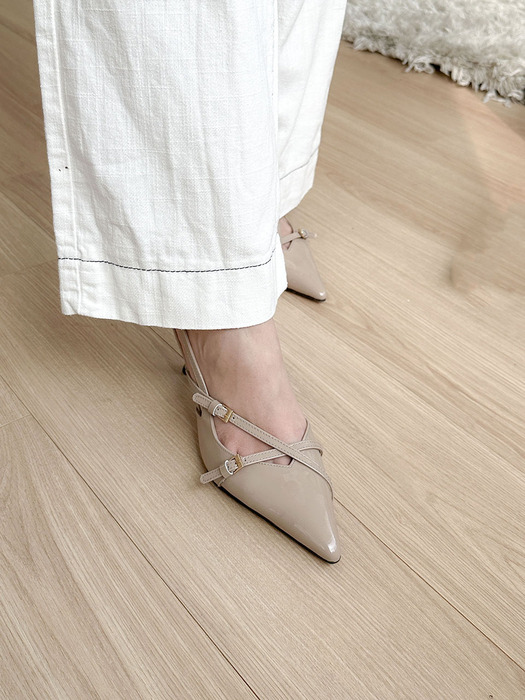 Line Sling-back 3Colors