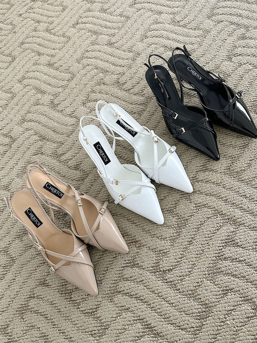 Line Sling-back 3Colors