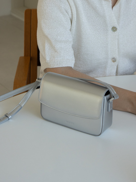 Meier cross bag_silver