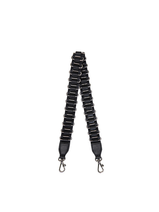 Leather Twist Strap (레더 트위스트 스트랩) Black