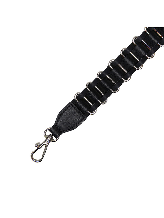 Leather Twist Strap (레더 트위스트 스트랩) Black