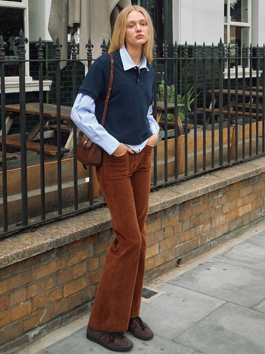 [단독]Autumn French Pants Camel