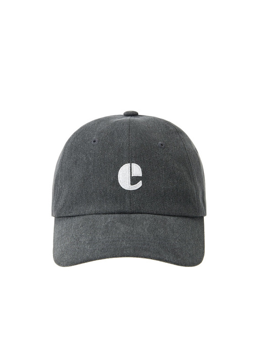 VINTAGE LOGO PIGMENT CAP (RENEWAL)-DIMGRAY