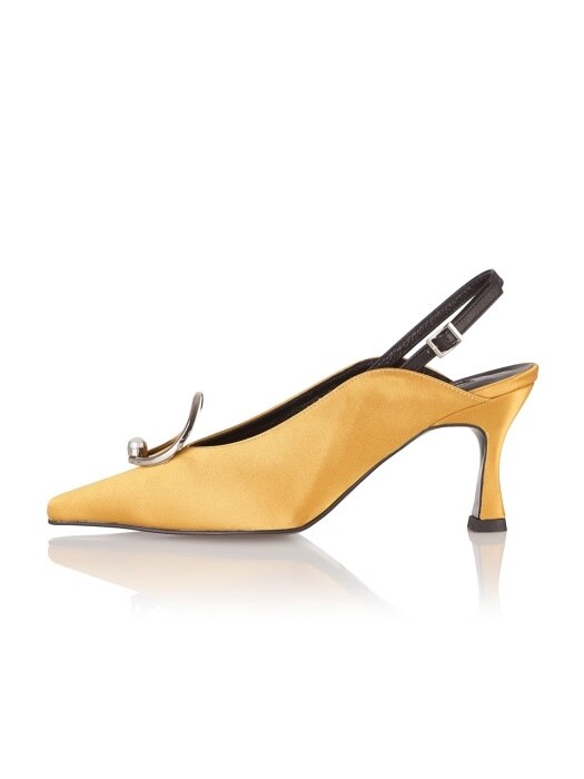 Lune classic sling-backs / 19RS-S371 Mustard
