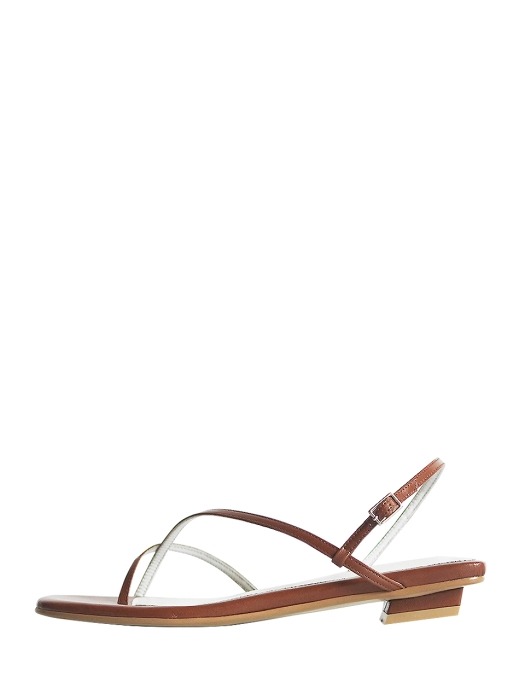 lila sandal - brown