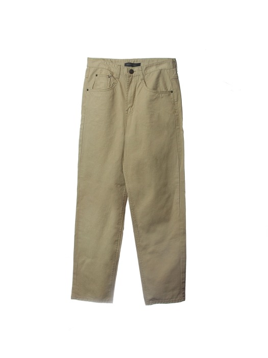 UTP-FP09 wide classic chino pants[beige(UNISEX)]