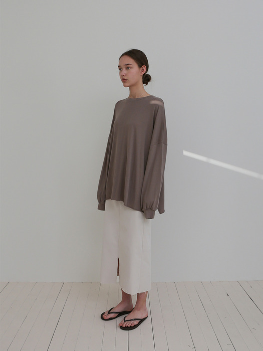 SOFT COMFORT TOP - DEEP BEIGE