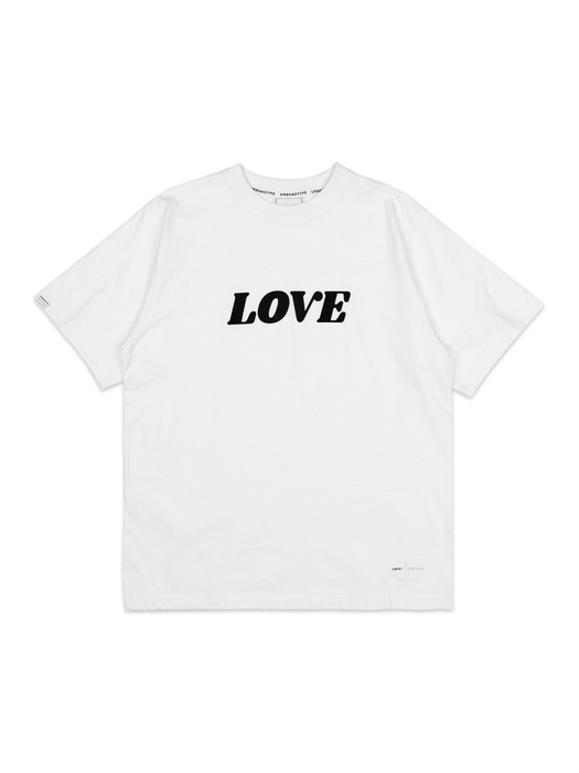 DT271_Constant LOVE TEE_W/Ivory