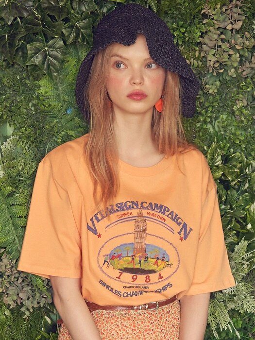 Marathon T-shirt (Orange)