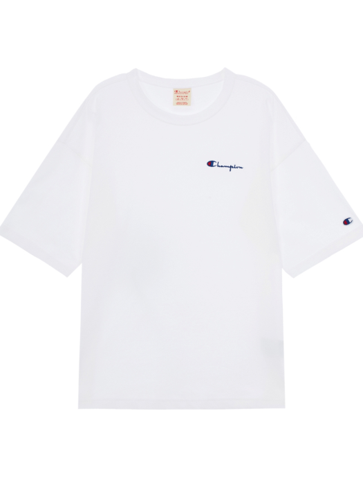 [EU] Small로고 오버핏 반팔 티셔츠 (WHITE) CKTS0E240WT