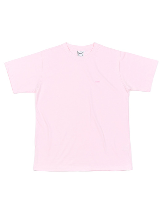 BOX LOGO EMBROIDERED T-SHIRT_PINK