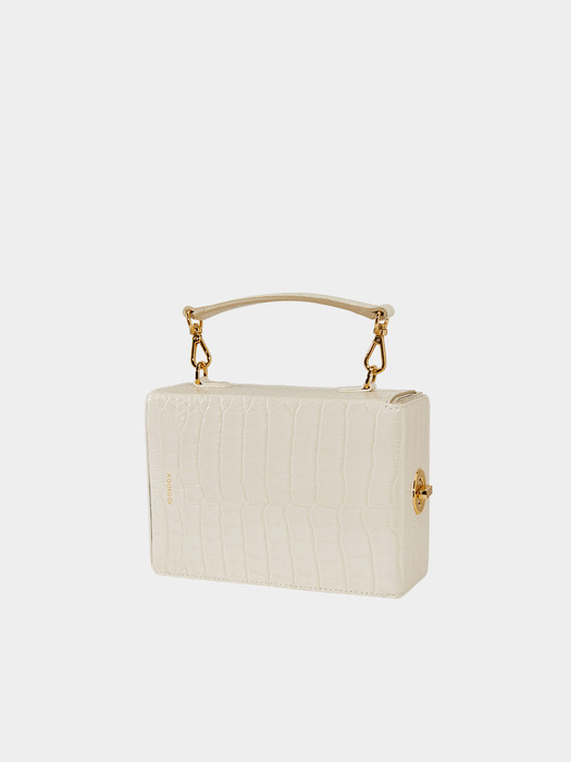 Mode Bag (Ivory Croc)