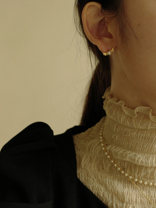 [단독]Mini Lovable Pearl Earring (2COLOR)